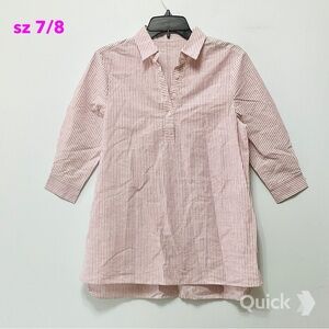 7/8 - New Striped 3/4 Sleeve Shirt